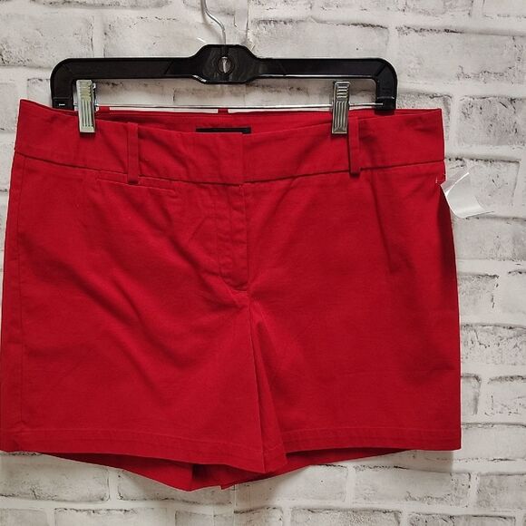 Talbots Red Bermuda Shorts Casual Style - Picture 1 of 3